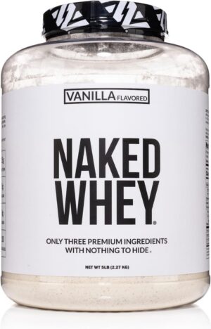 Naked Vanilla Whey Protein Powder