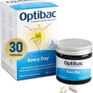 Optibac Probiotics for Daily Wellbeing - Pack of 30 Capsules