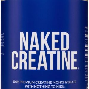 NAKED Pure Micronized Creatine Monohydrate – 200 Servings, 1,000g Bulk – Vegan, Non-GMO, Gluten & Soy Free - Muscle Building, Strength Training, Gym & Fitness Supplement