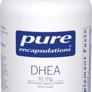 Pure Encapsulations DHEA 10 mg - Adrenal Supplement for Immune Support, Metabolism & Hormone Balance - with Micronized DHEA - 60 Capsules