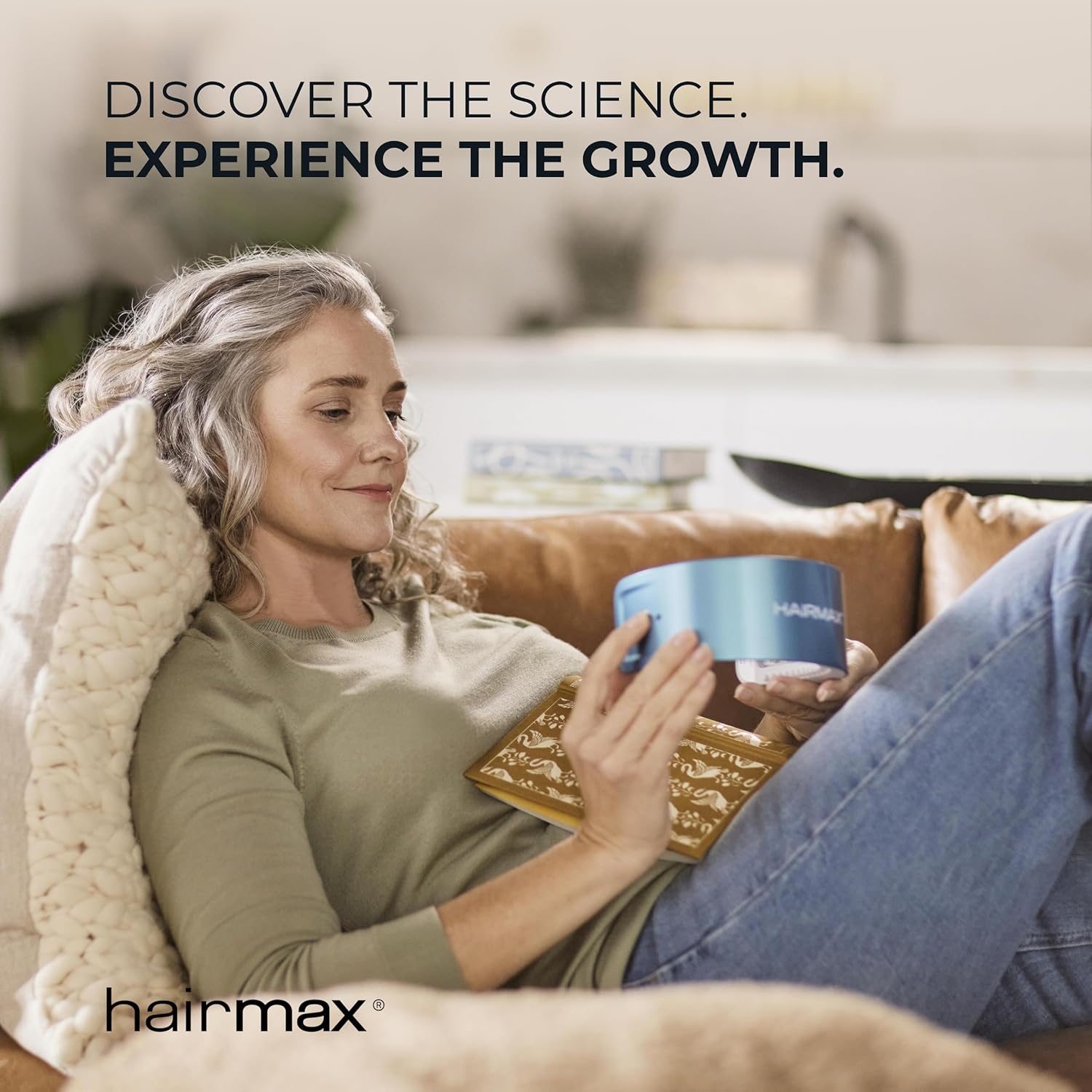 HairMax Laser Band 41 - (FDA Cleared) Hair Growth Device - Restores Natural Hair Cycle with Red Light Therapy - Image 10